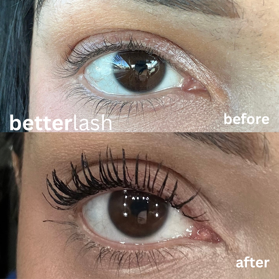 BetterLash Lash Growth Serum – Natural Peptide Formula for Longer, Fuller Lashes.